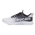 Sneakers bianche e nere da uomo con logo laterale Ducati Shade, Brand, SKU s321000711, Immagine 0